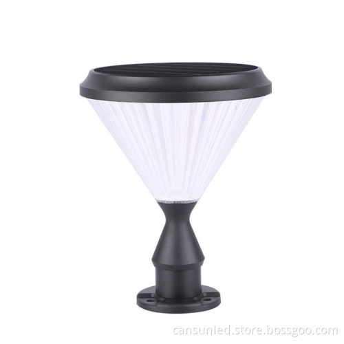High Power Outdoor Solar Lamp - Solar Gate Light & Pillar Post Light